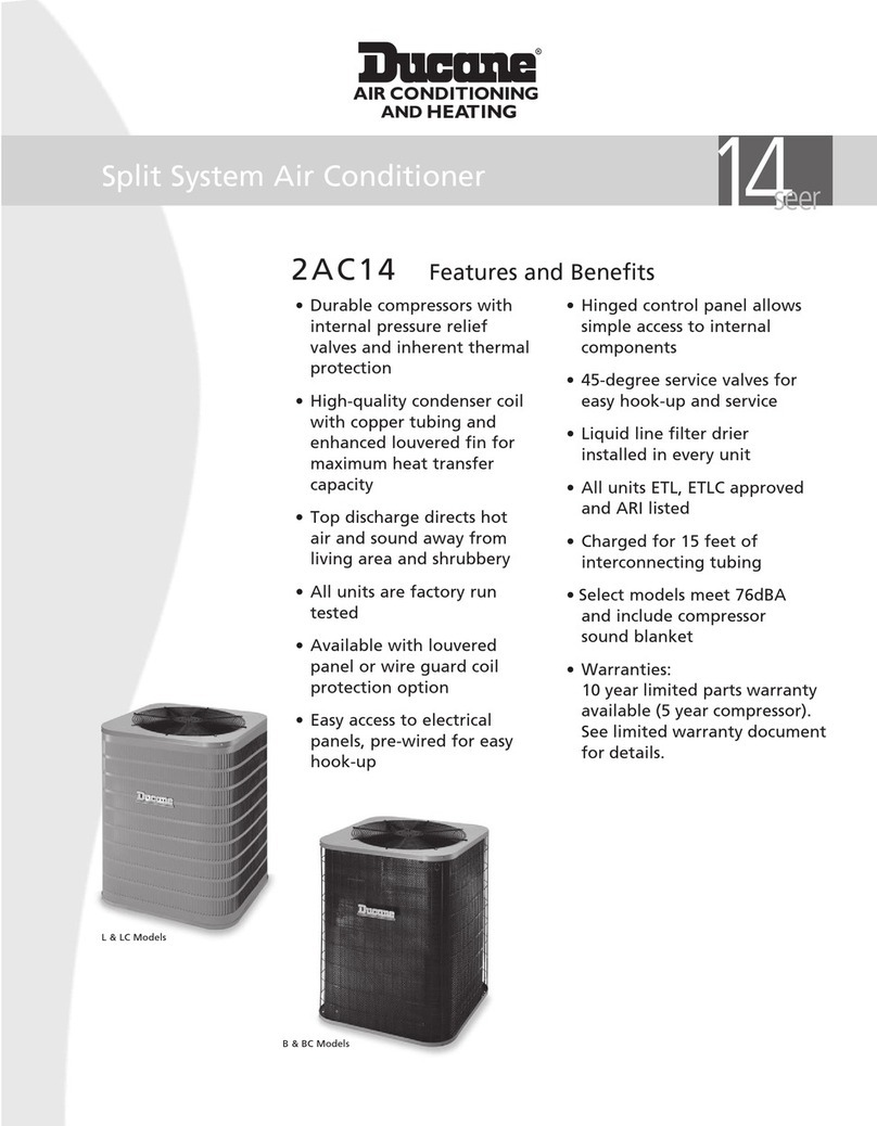 Ducane 2AC14 Specifications