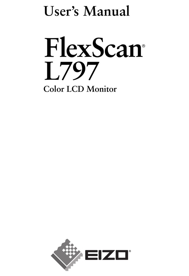 Eizo FlexScan L797 User manual