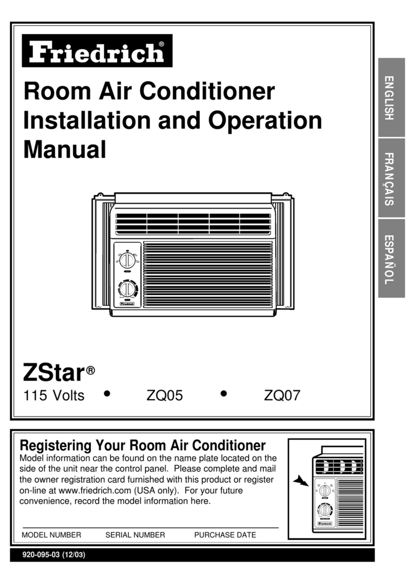 Friedrich ZStar User manual