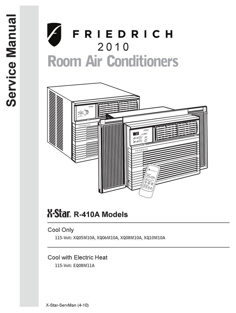 Friedrich KUHL R-410A User manual