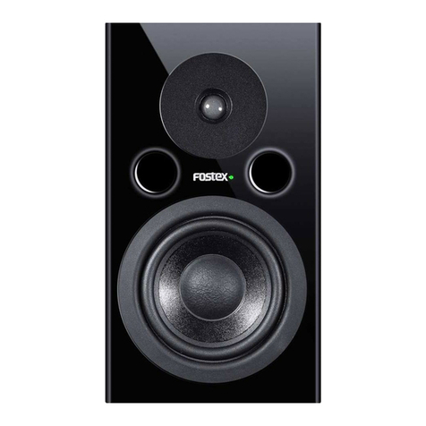 Fostex Studio Monitor PM-1 Specifications