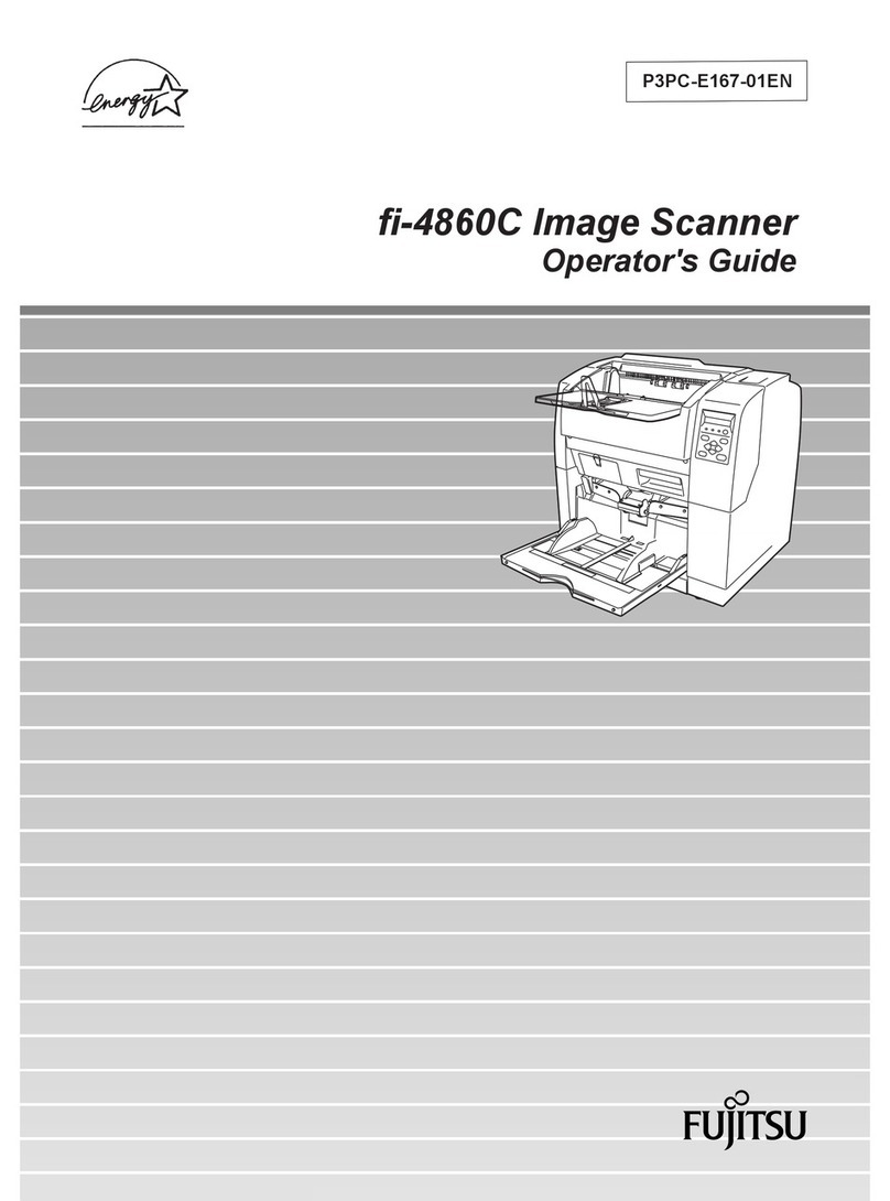 Fujitsu fi-4860C Operator's guide