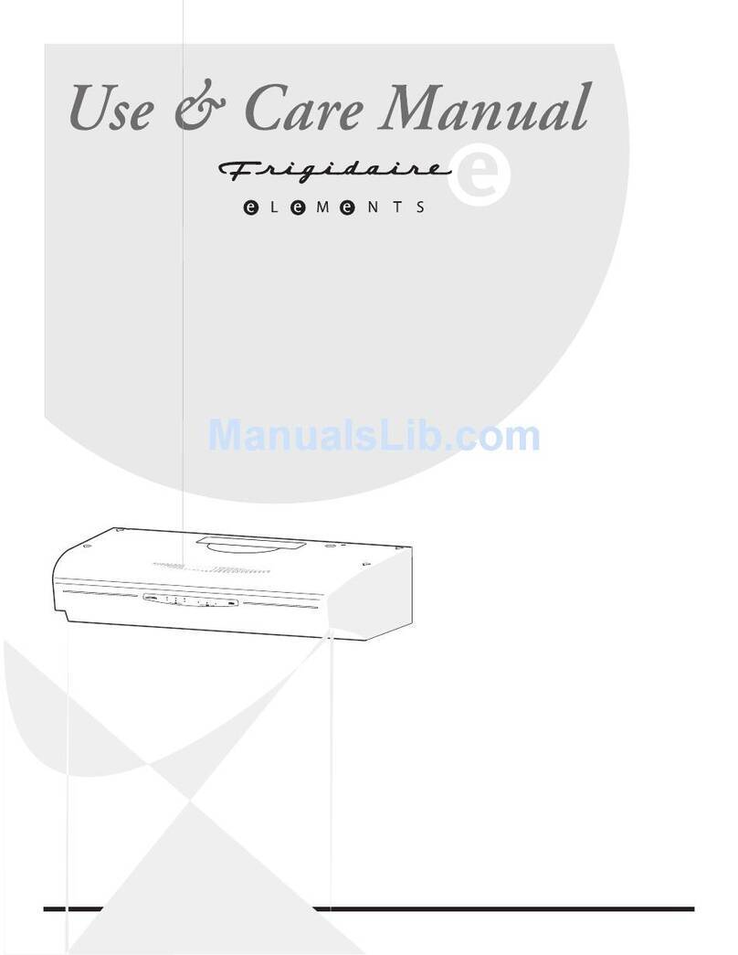 Frigidaire LFEV30FE User manual