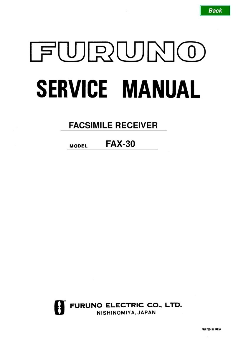 Furuno FAX-30 User manual