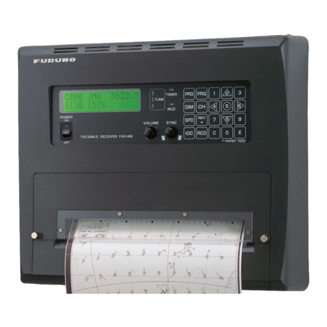 Furuno FAX-408 Operator's manual