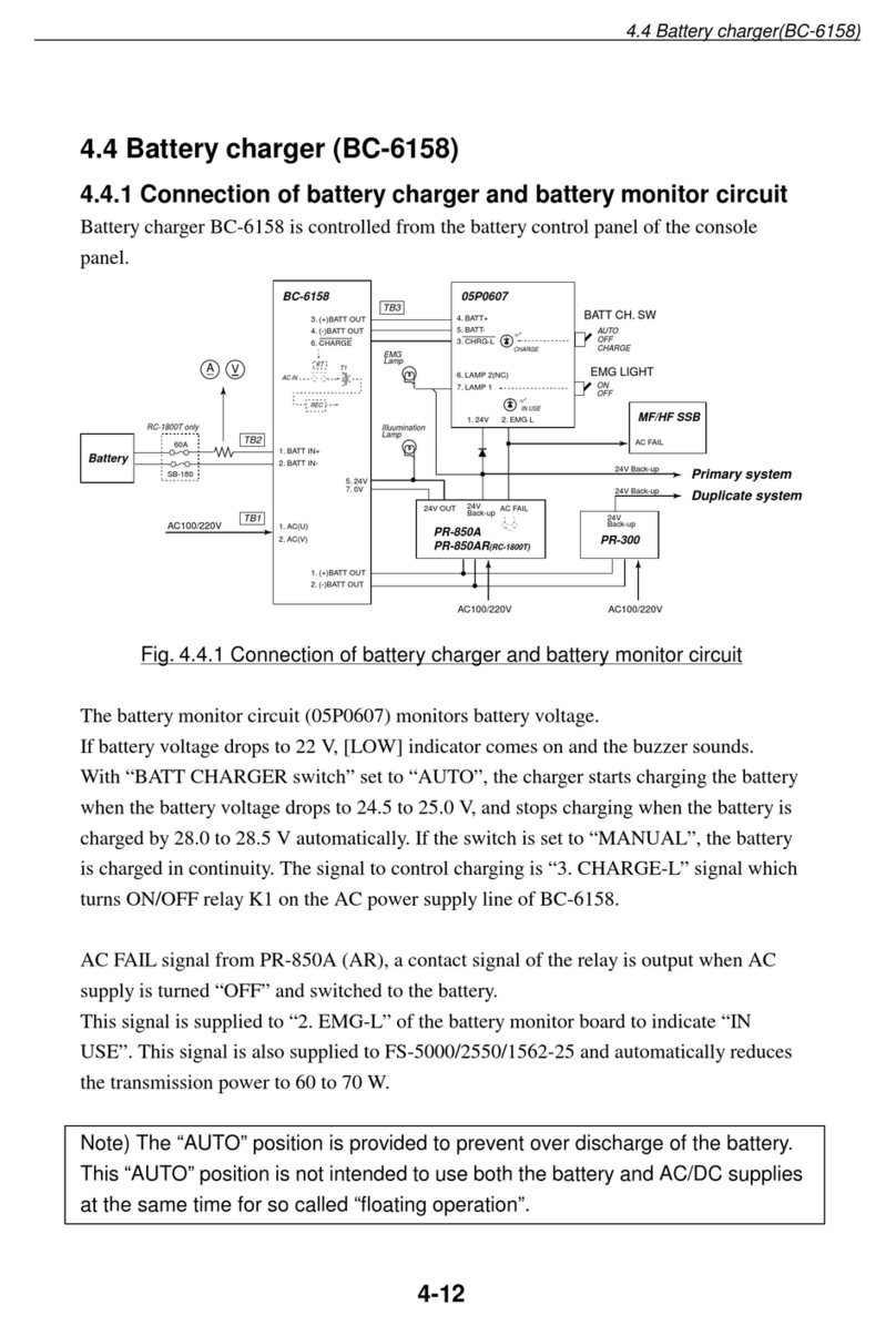 Furuno BC-6158 owner's manual