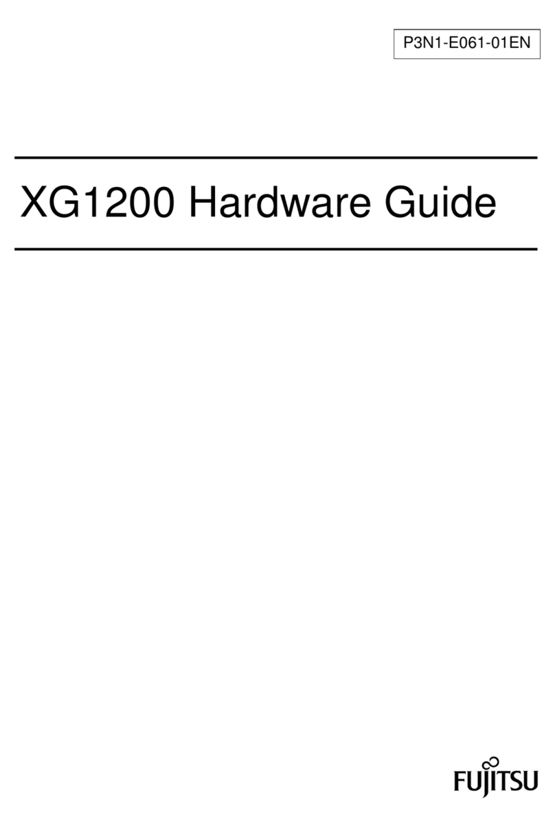 Fujitsu XG1200 Installation instructions