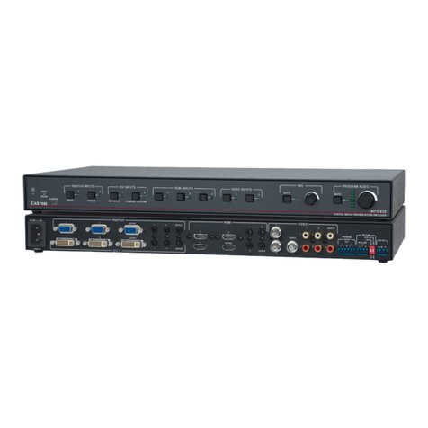 Extron electronics MPS 409 user guide