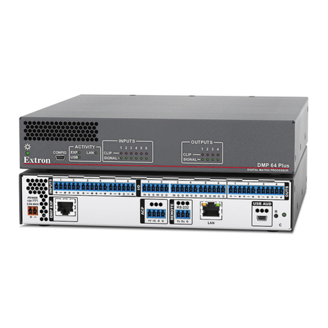 Extron electronics CrossPoint 450 Plus 64 Series User manual