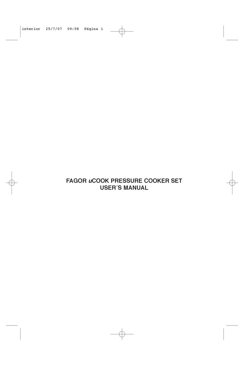 Fagor uCOOK PRESSURE User manual