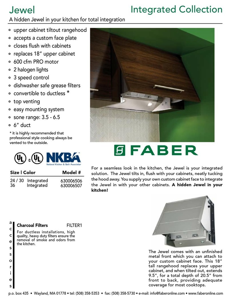 Faber 630006506 User manual