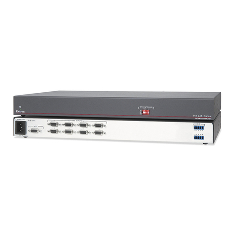 Extron electronics P/2 DA8 A User manual