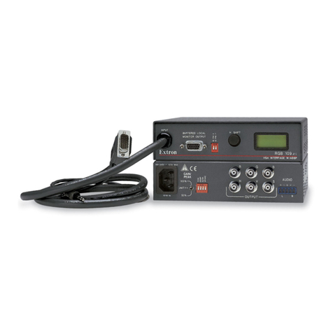 Extron electronics RGB 109xi User manual