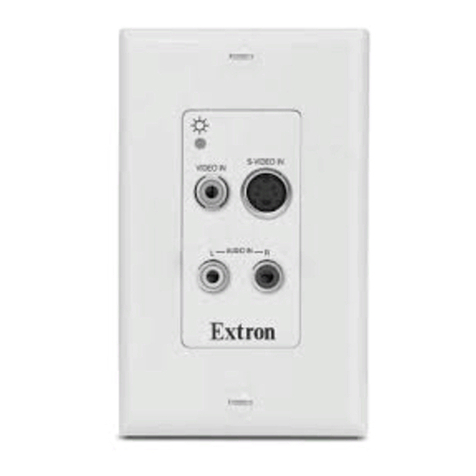 Extron electronics CSVEQ 100 D User manual Extron electronics CSVEQ 100 D User manual