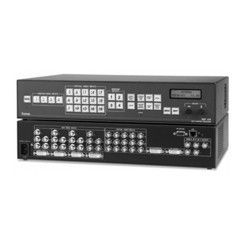 Extron electronics Multi-Graphic Processor MGP 464 user manual