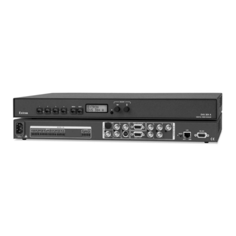Extron electronics Four Input Video and RGB Scaler DVS 304 User manual
