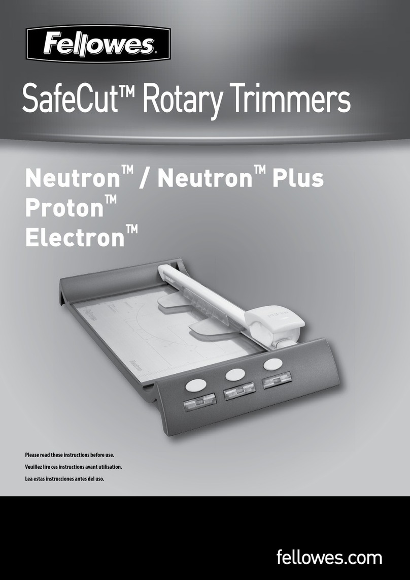 Fellowes 120 user manual