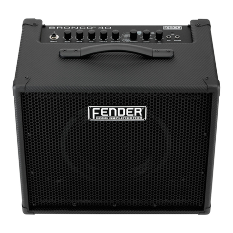 Fender BRONCO 40 User manual