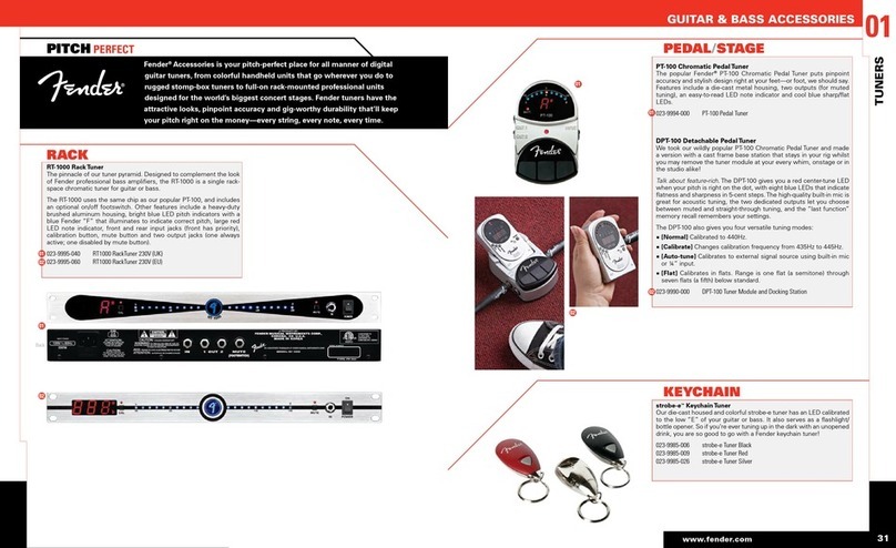 Fender 1 brochure