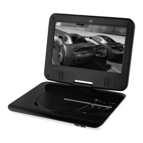 GPX PD931B/BU/R User manual