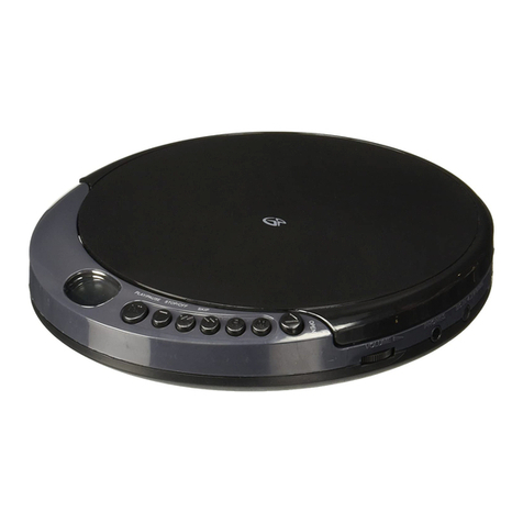 GPX PC101B User manual