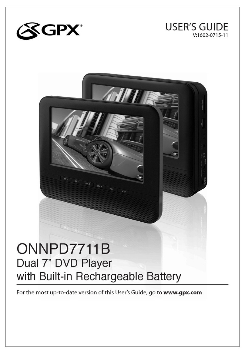 GPX ONNPD7711B user guide
