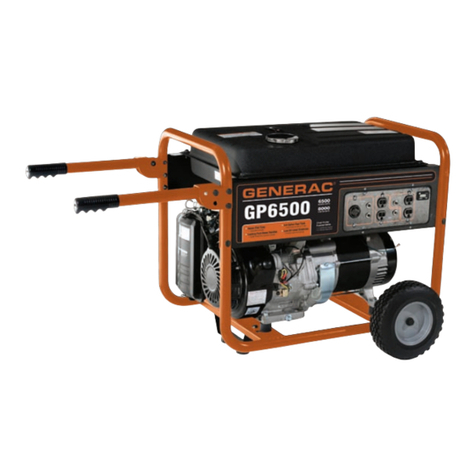 Generac Power Systems GP6500 User manual