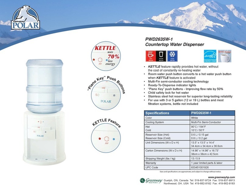 Polar Electro PWD2635W-1 Specifications