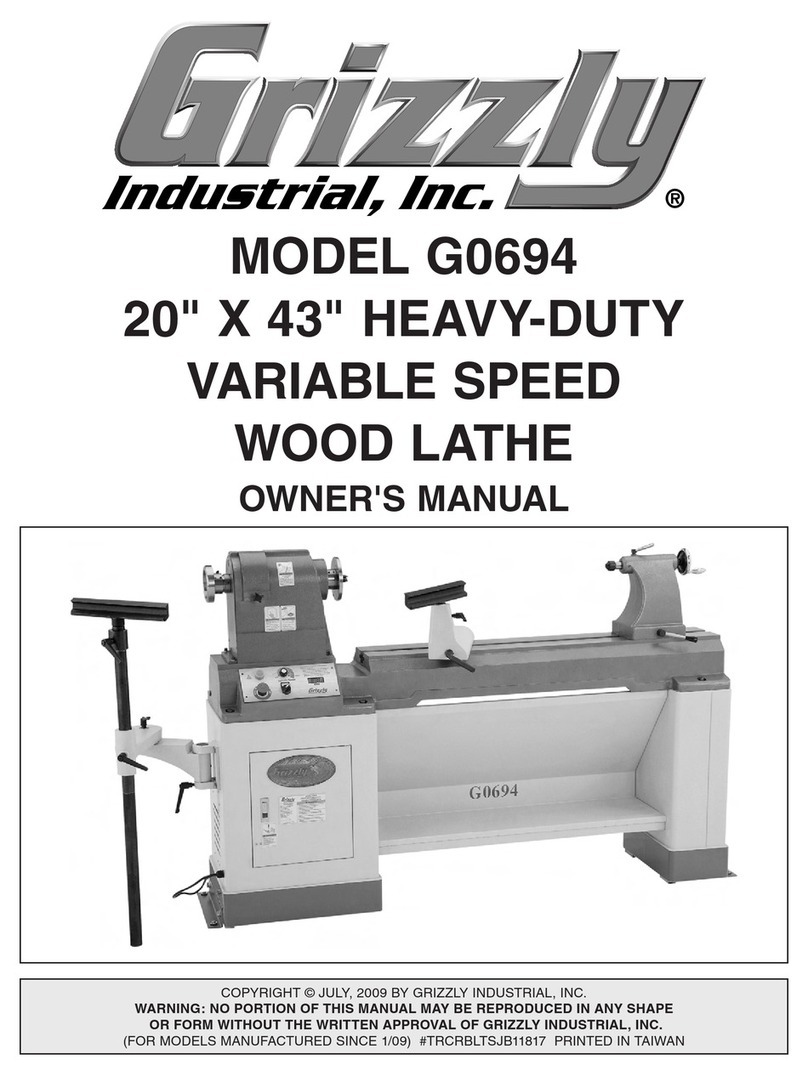 Grizzly G0694 owner's manual