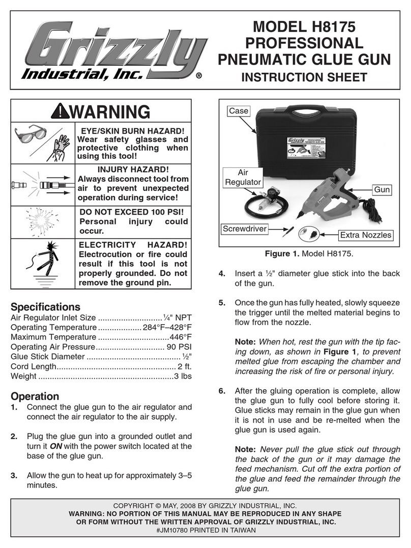 Grizzly H8175 User manual