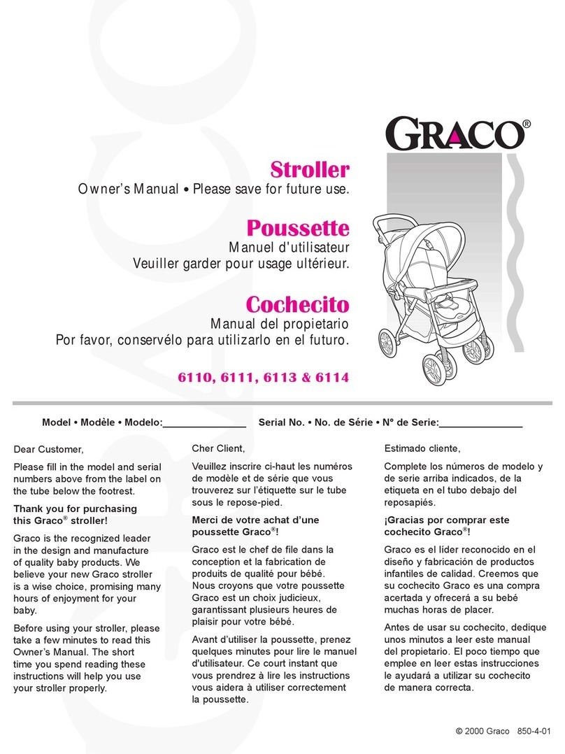 Graco 6110 User manual