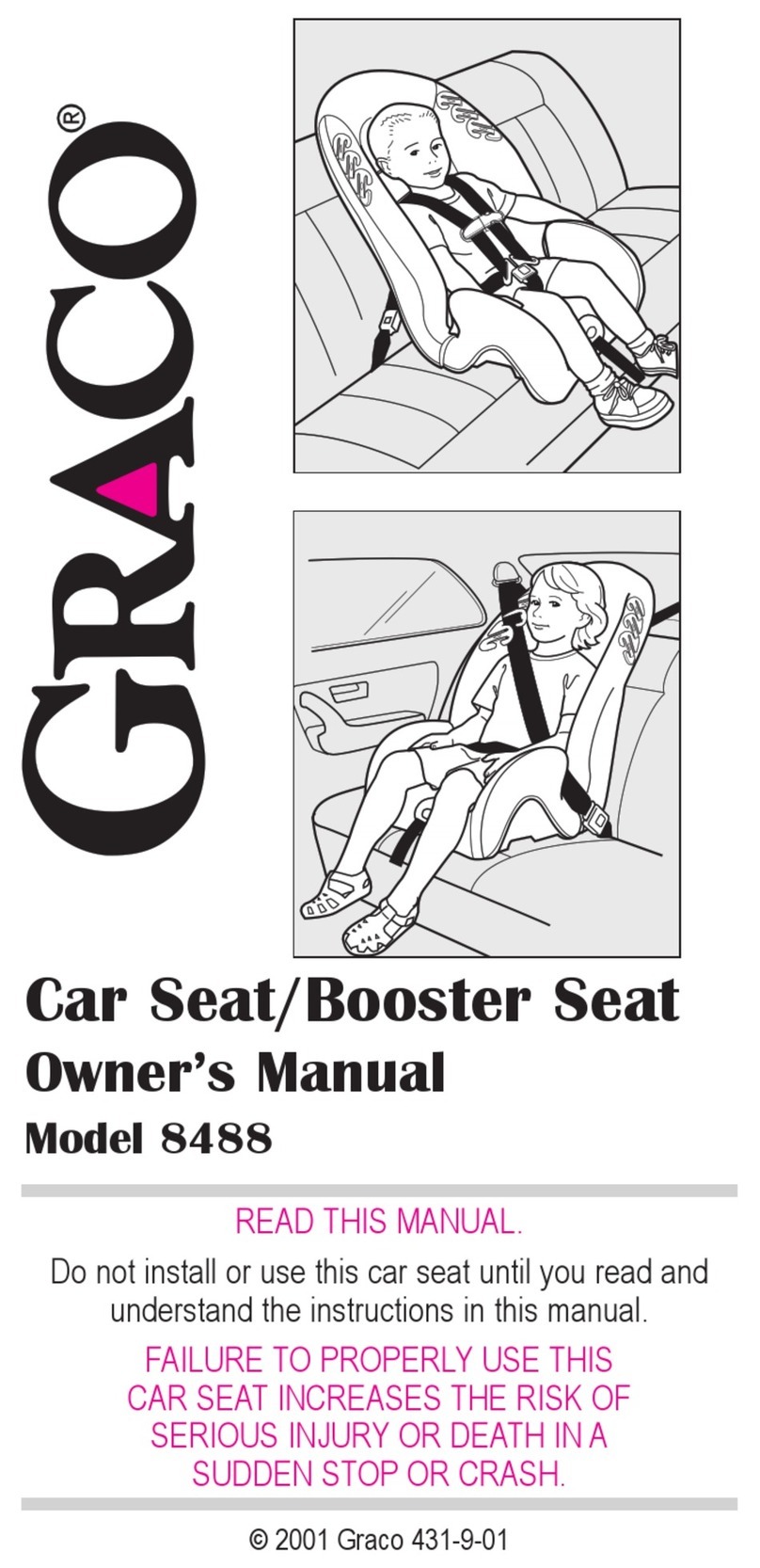 Graco 8488 owner's manual
