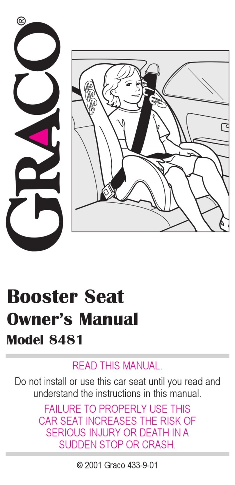 Graco 8481 User manual