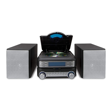 GPX HOME MUSIC SYSTEM HC221B user guide