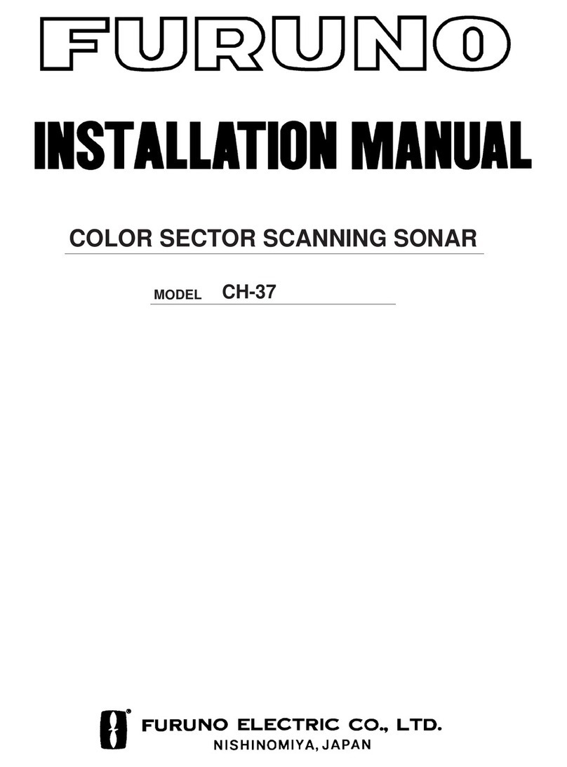 Furuno CH-37 installation manual