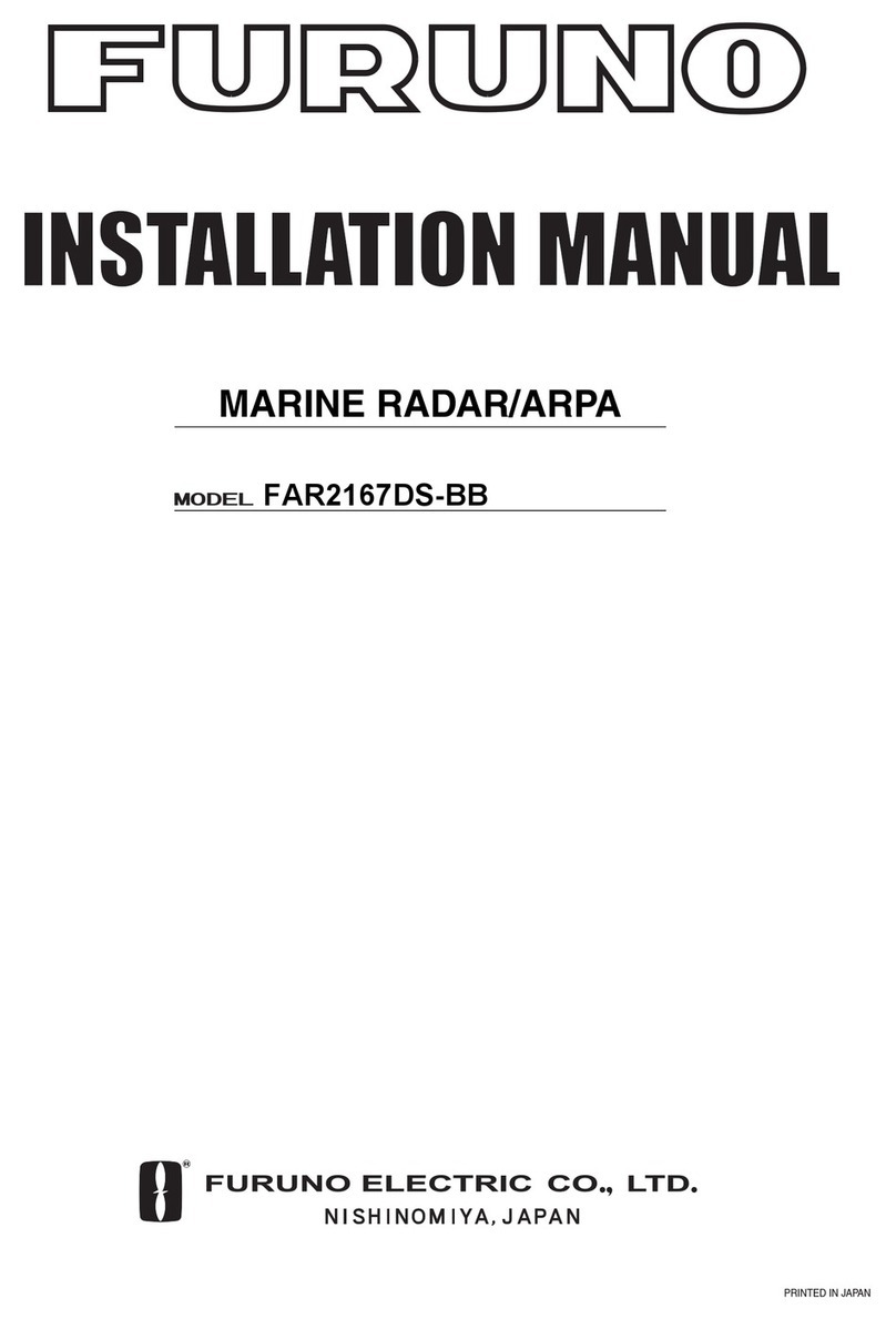 Furuno FAR-2167DS-BB installation manual
