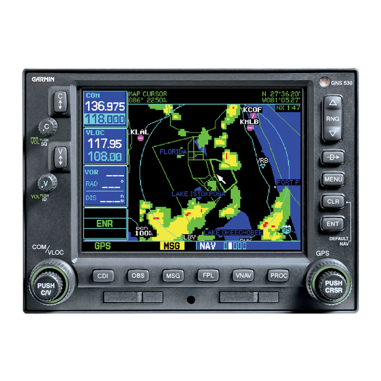 Garmin GNS 530 User manual