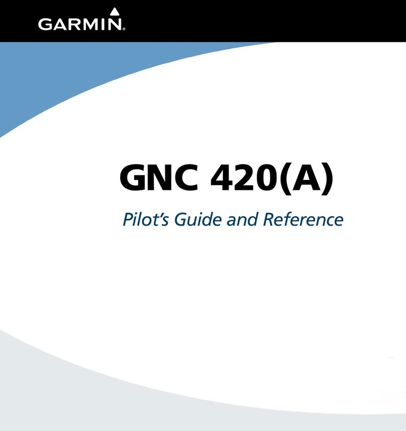 Garmin GNC 420A Pilot's Guide & Reference