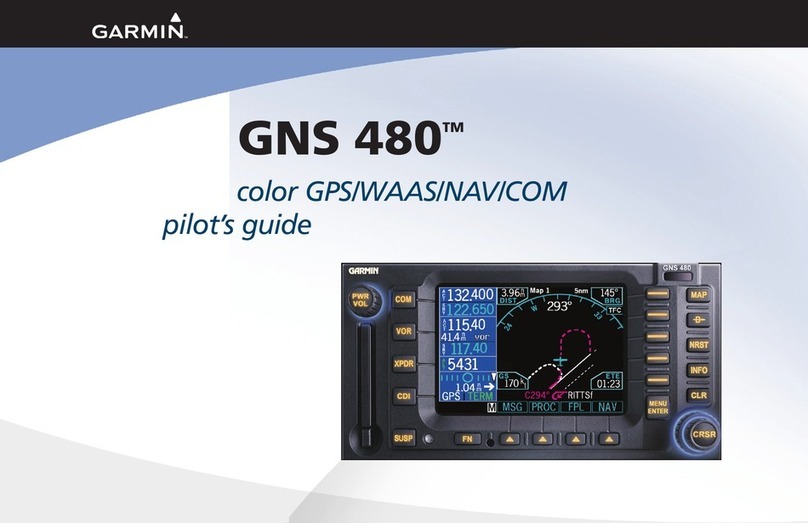 Garmin GNS 480 pilot's guide