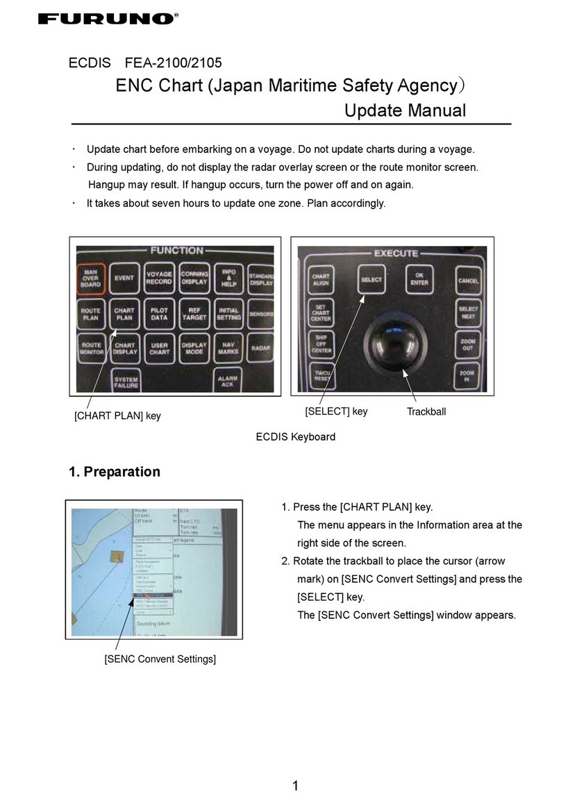 Furuno ECDIS FEA-2100 Update manual