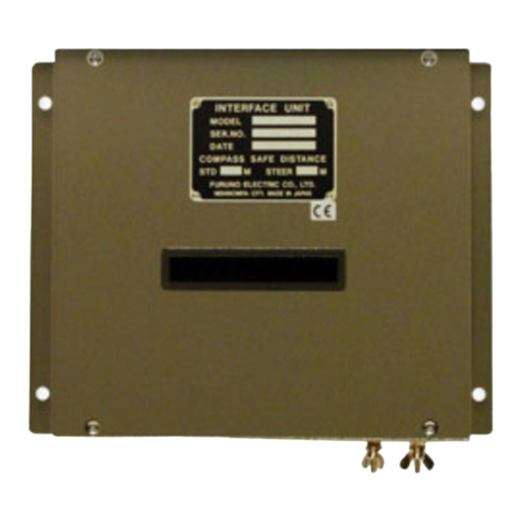 Furuno INTERFACE UNIT IF-2500 Operator's manual