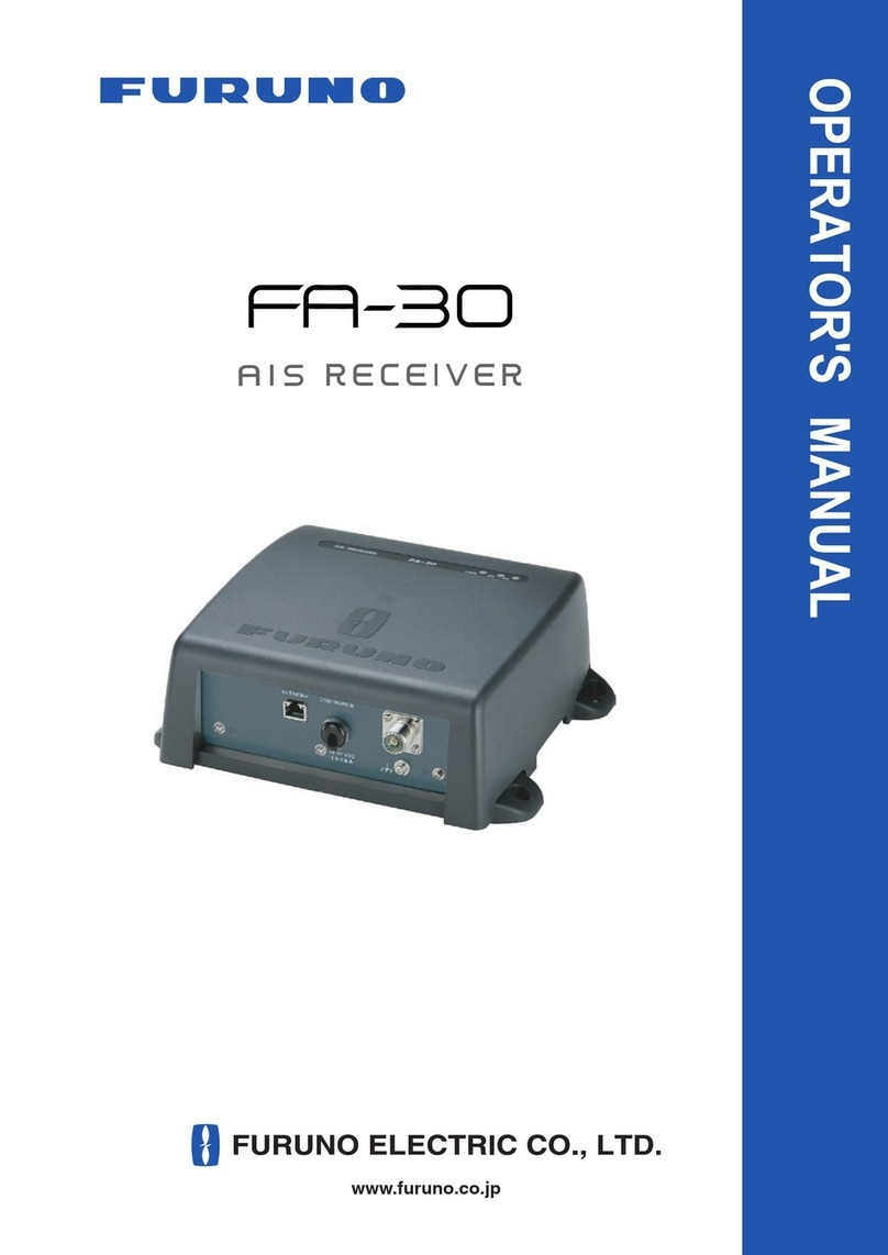 Furuno FA-30 User manual Furuno FA-30 User manual