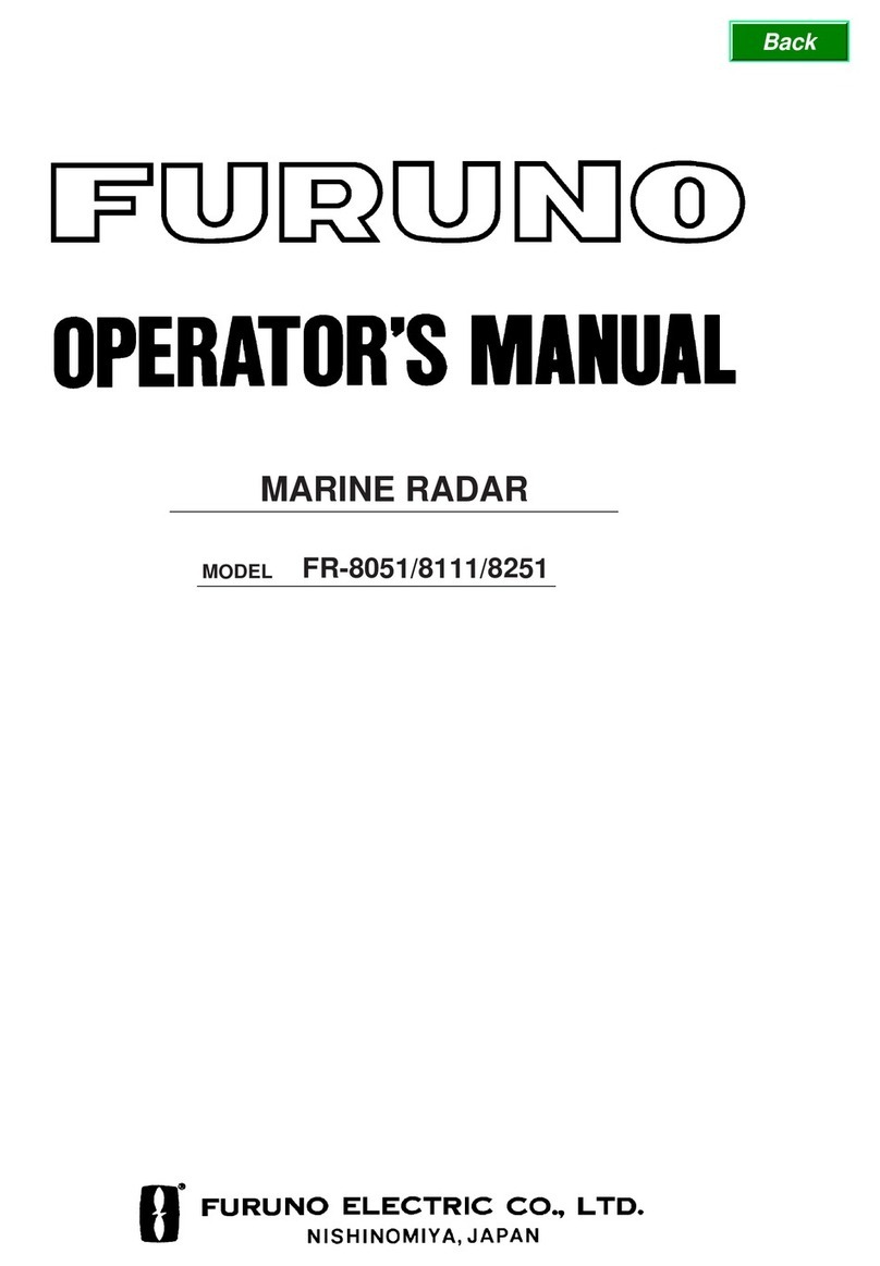 Furuno FR-8051 User manual