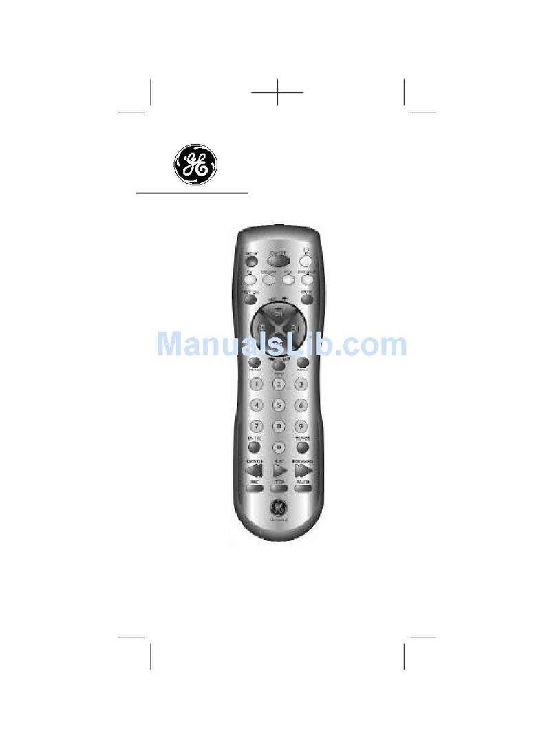 GE RM94931 instruction manual