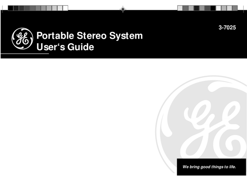 GE 3-7025 user guide