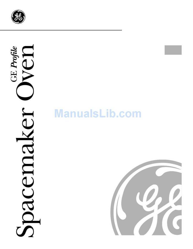 GE Profile Spacemaker JVM1490 User manual