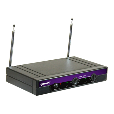 Gemini GEMINI VHF-1001HL User manual