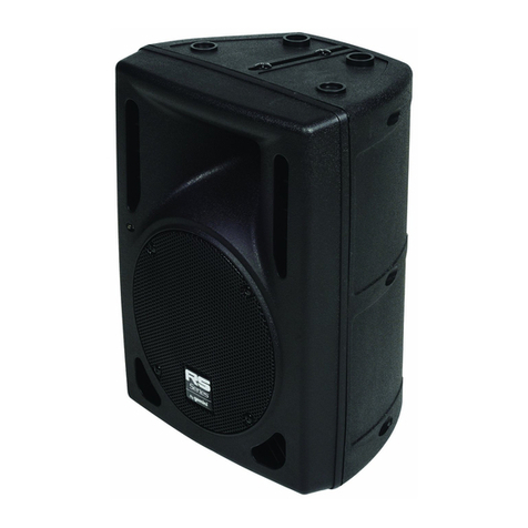 Gemini RS-SERIES LOUDSPEAKERS RS-308 user manual