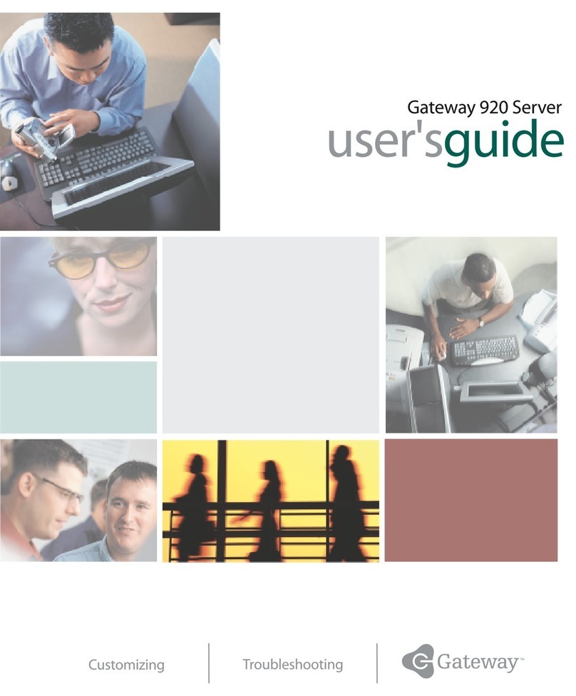 Gateway 920 User manual