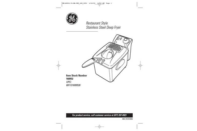 GE 168952 manual